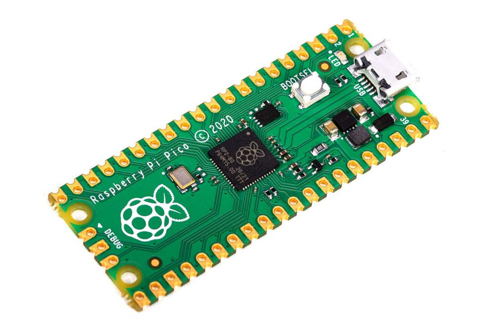 Raspberry Pi Pico ARM microcontroller RP2040 micro-usb